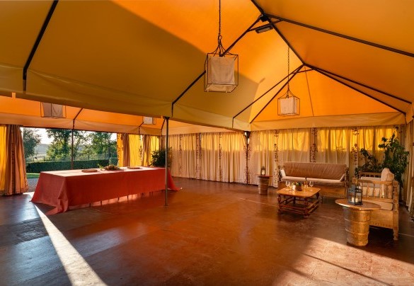 Il gazebo collegato alla casa e al giardino – Villa Bellavista