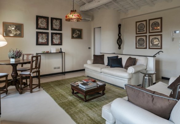 L'accogliente soggiorno al primo piano - Villa Bellavista