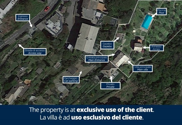 Villa Bellavista - Property Plan
