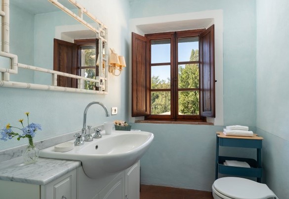 Bagno en-suite con vasca n.1 al primo piano - Villa Bellavista