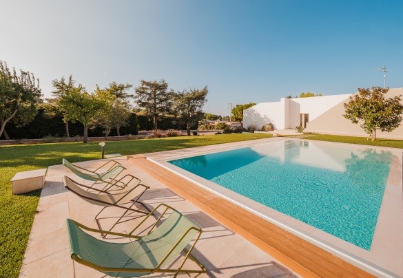The charming avenue of holm oaks and pines along the entrance - Villa Bellina