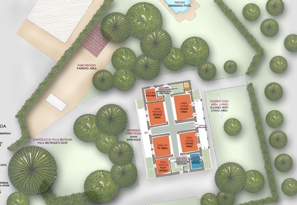 Villa Beltrami - First Floor