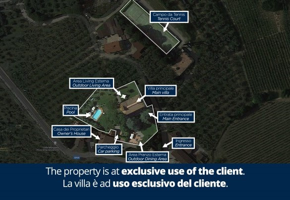 Villa Beltrami - Property Plan