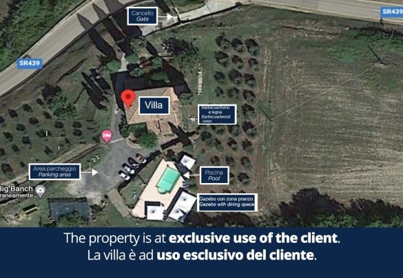 Villa Beltramonto - Property Plan