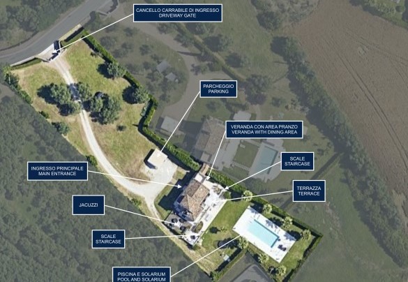 Property Plan - Villa Bianca
