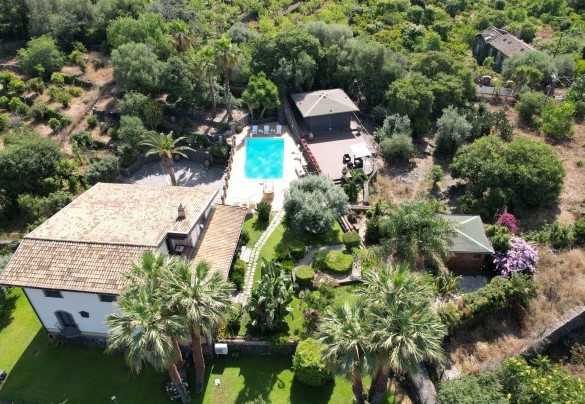 Veduta aerea della proprietà - Villa Biddizzza