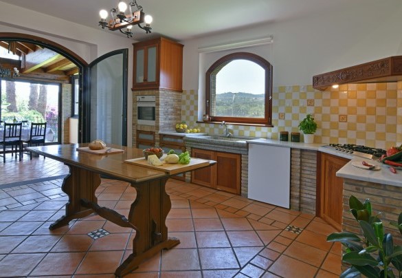 La cucina - Villa Biddizza