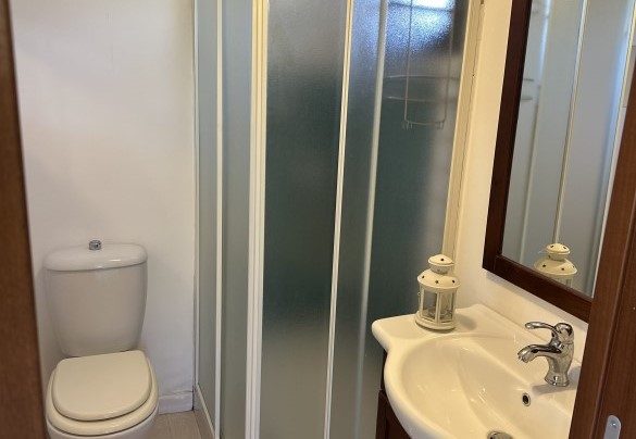 Bagno en-suite con doccia in annesso - Villa Biddizza