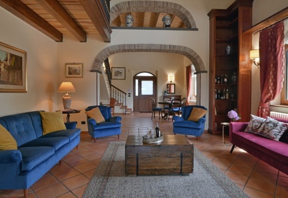 Il salone - Villa Biddizza