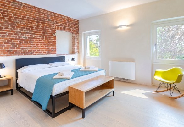 The first double bedroom on the first floor - Villa Boemia