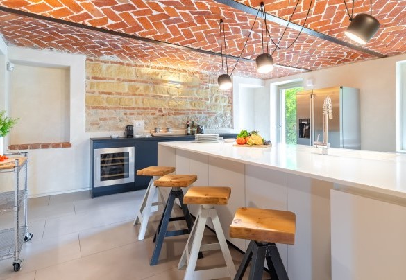 The kitchen: cozy, spacious, modern, practical and comfortable - Villa Boemia
