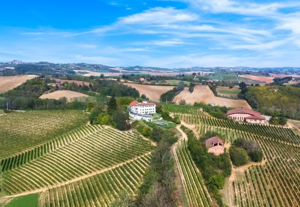 In Piedmont, nestled among the hilly vineyards of Monferrato, this is the ideal place to get in touch with nature - Villa Boemia