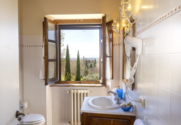 Bagno con doccia n.17 - Villa Borgo San Pietro 
