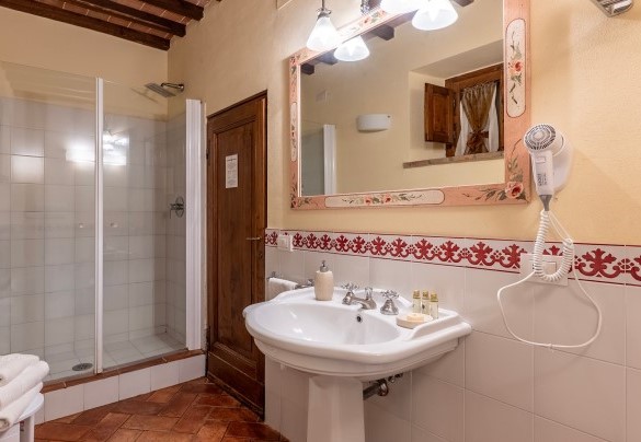 Bagno en suite con doccia n.11 - Villa Borgo San Pietro 