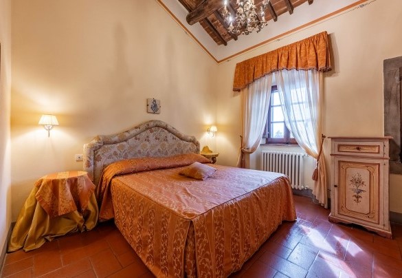 Camera matrimoniale (letto divisibile) n.6 al primo piano - Villa Borgo San Pietro 