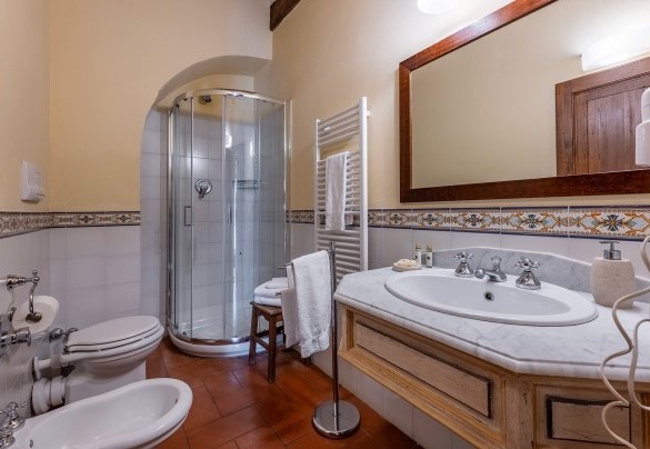 Bagno en suite con doccia n.2 - Villa Borgo San Pietro 
