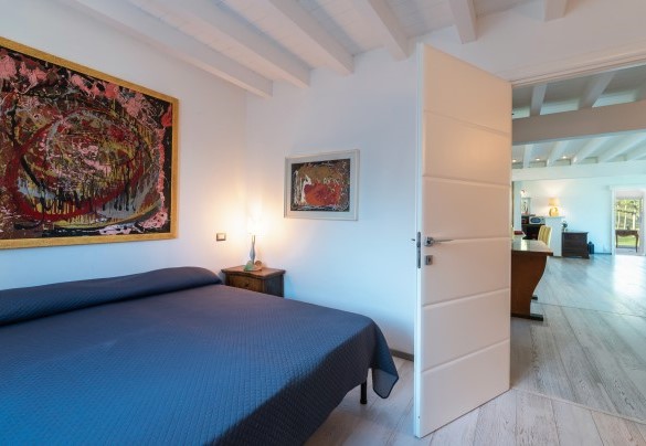 Double bedroom n.1 with en suite bathroom, on the ground floor - Villa Bubi