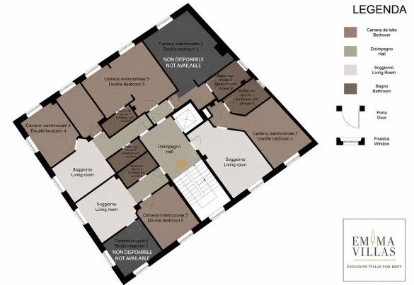 Villa Cappelletti - First Floor