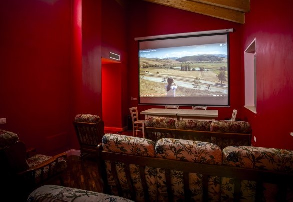 Cinema room on the second floor - Villa Cappelletti