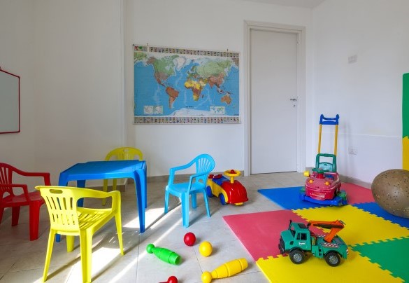 Children's playroom in the basement - Villa Cappelletti