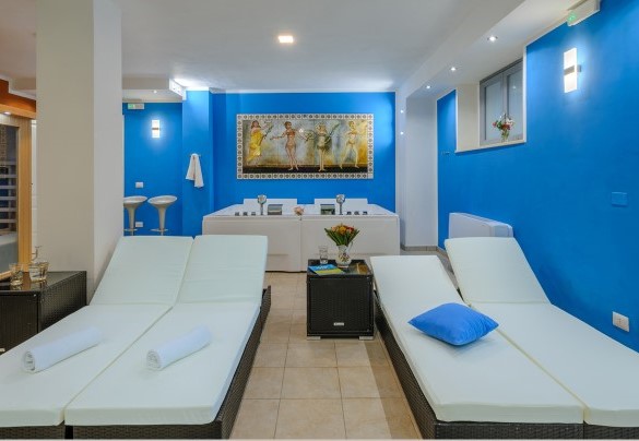 Relaxation area in the wellness area - Villa Cappelletti