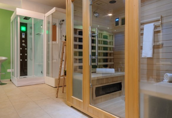 Wellness room with sauna - Villa Cappelletti