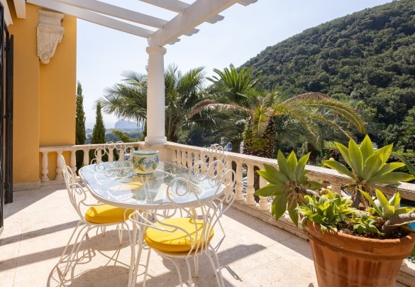Bedrooms terrace overlooking Ischia on the first floor – Villa Carina