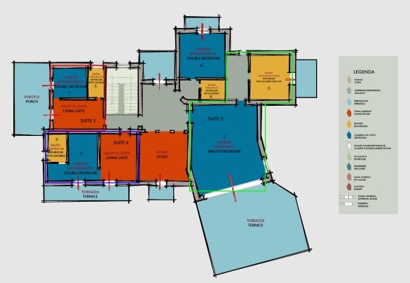 Villa Carina - First floor