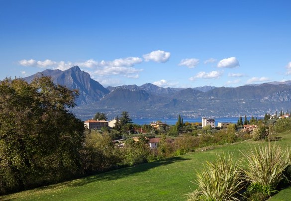 Vista dal giardino - Villa Casaliva