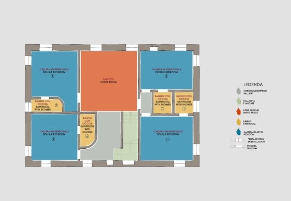 Villa Casanostra - First Floor