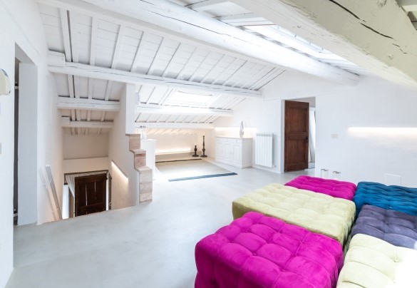 Common area of the attic on the top floor - Villa Casanostra