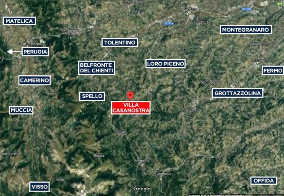 Villa Casanostra - Map
