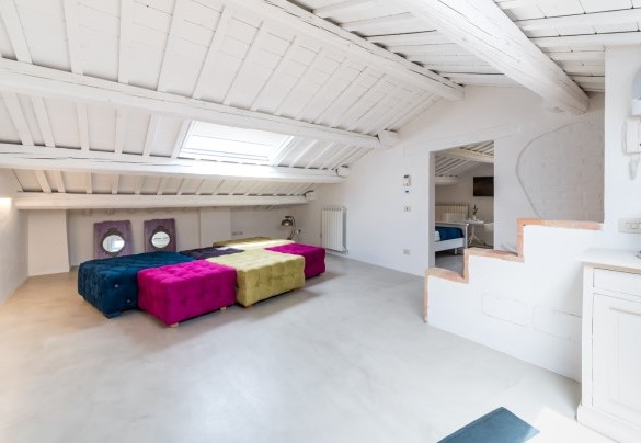 Common area of the attic on the top floor - Villa Casanostra