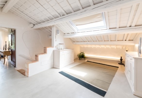 Common area of the attic on the top floor - Villa Casanostra