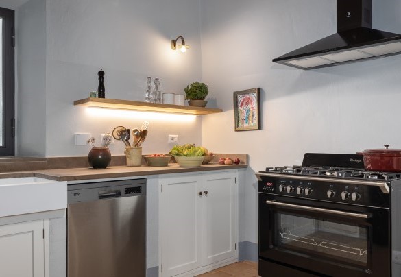 La cucina accessoriata - Villa Caterina