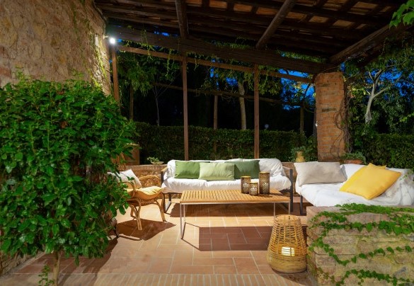 Un angolo illuminato e romantico - Villa Caterina