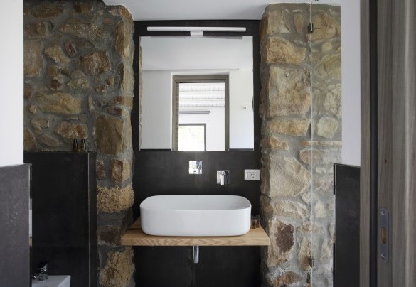Il bagno ensuite n. 1 con doccia - Villa Charme	