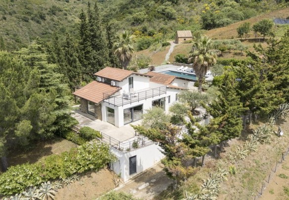 Veduta aerea della villa - Villa Charme	