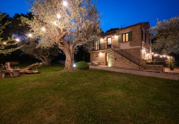 The exteriors by night - Villa Cherubini