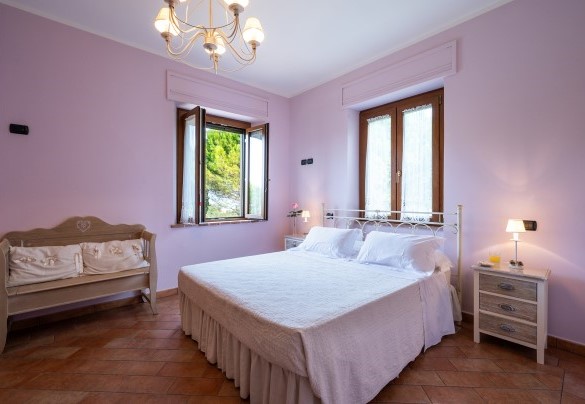 The double bedroom n.4 on the first floor - Villa Cherubini 