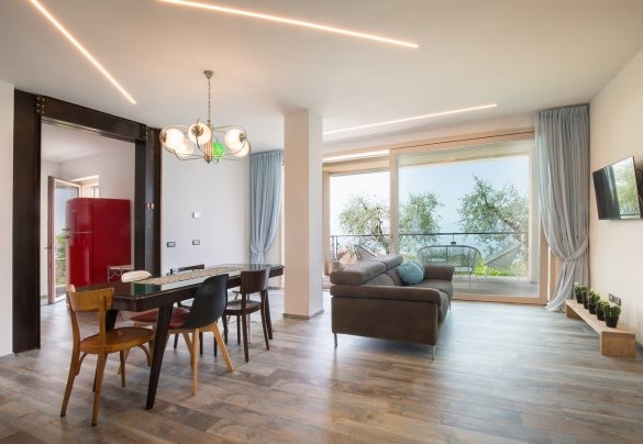Living room on the ground floor - Villa Claudia