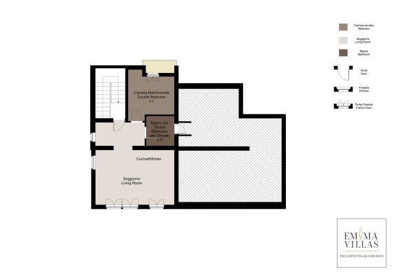 Second Floor - Villa Claudia