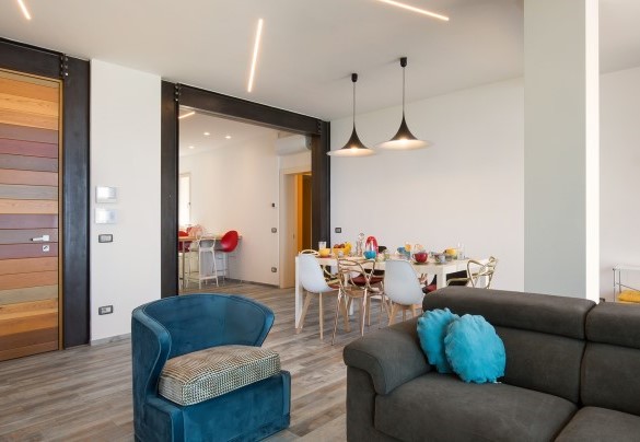 Living room on the first floor - Villa Claudia