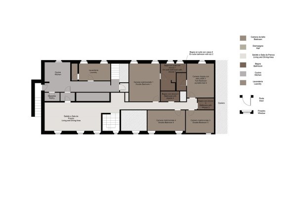 First Floor - Villa Collegigliato