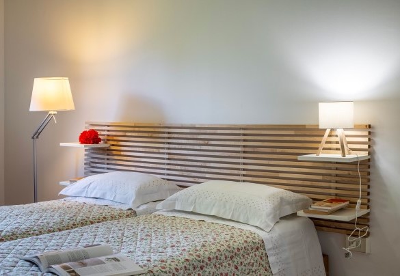Twin bedroom with oinable beds no.2 on the first floor - Villa Collegigliato