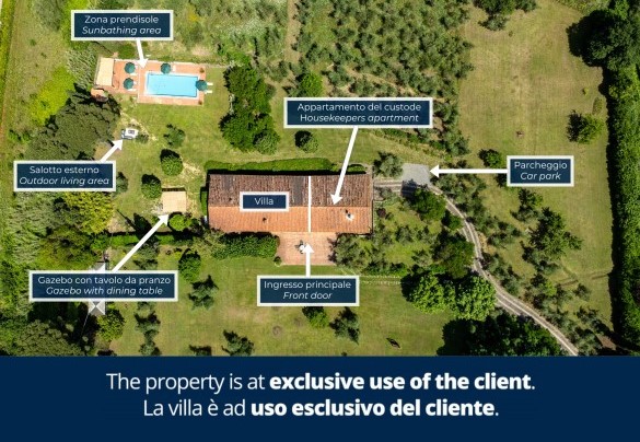 Property Plan - Villa Collegigliato