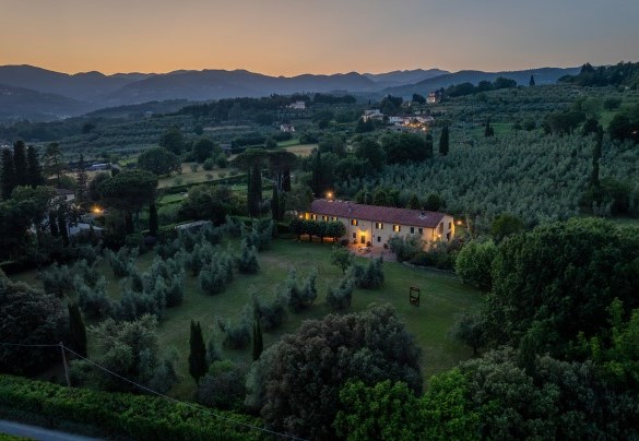 The house at sunset - Villa Collegigliato