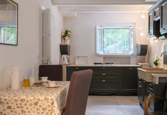Cucina in taverna - Villa Corona 8
