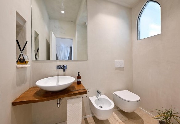 Bagno ospiti al piano terra - Villa Corte Sant’Anna