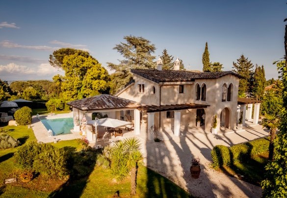 La proprietà al termine del pomeriggio - Villa Corte Sant’Anna